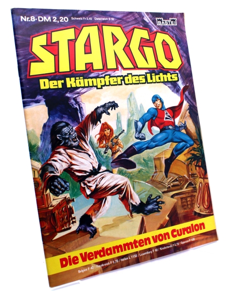 STARGO - Der Kämpfer des Lichts Comic Magazin Nr. 8: Die Verdammten von Curalon